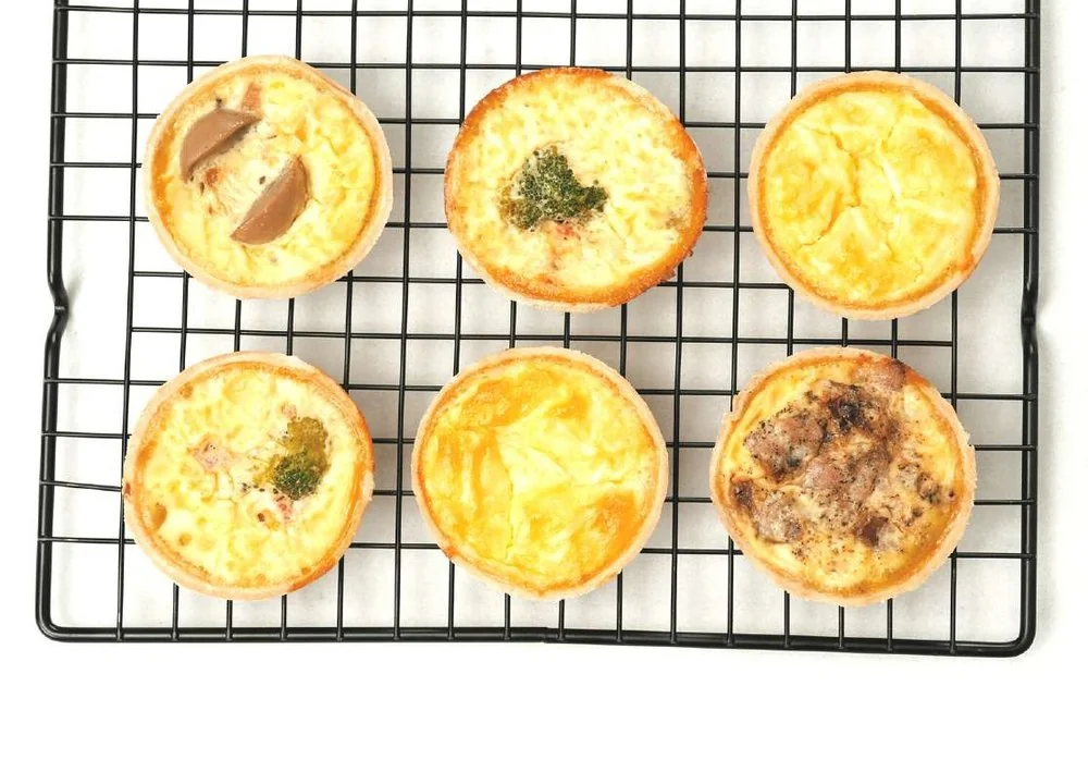 Smoked Salmon & Broccoli Quiche